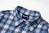 Applique Plaid Shirt Jacket